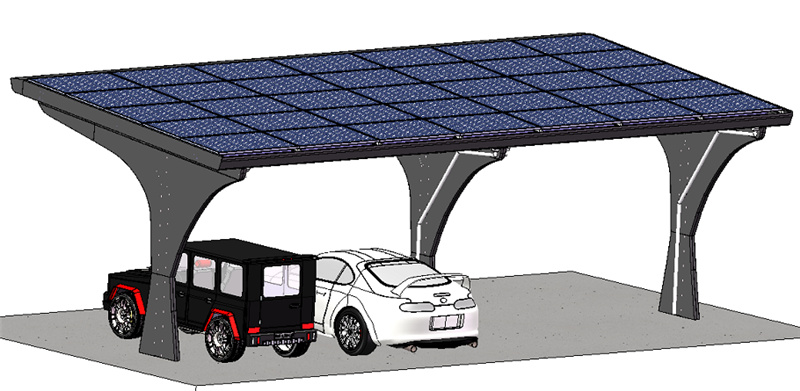 Solar Mounted Carport